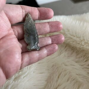 Gray Stone Arrowhead